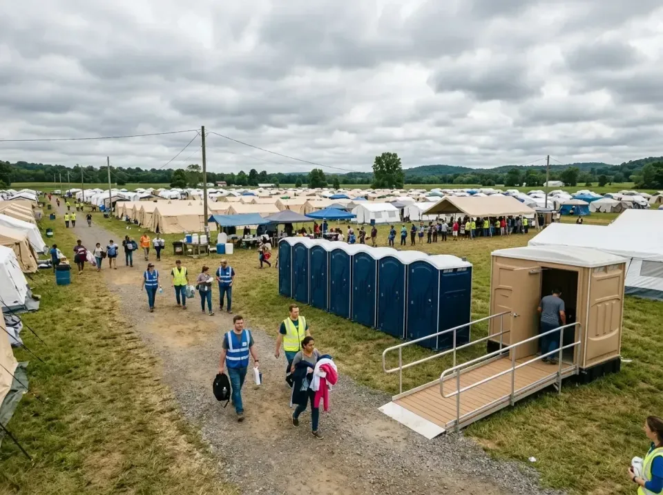 disaster-relief-camp-restrooms-010 — frequently asked questions, Dumpster & Portable Bathrooms Rental in Penn Farms, PA